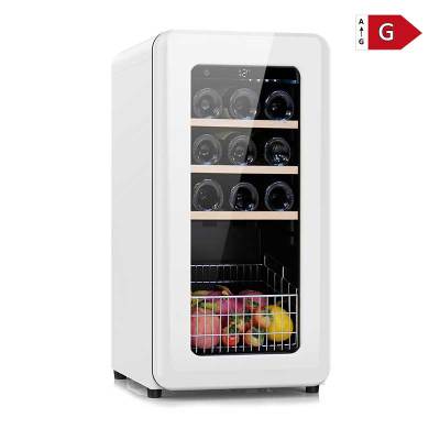 Josoo | 14'' 15 Bottles Wine Cabinet Cooler 45 L Bar Fridge DOE (ZS-A48)