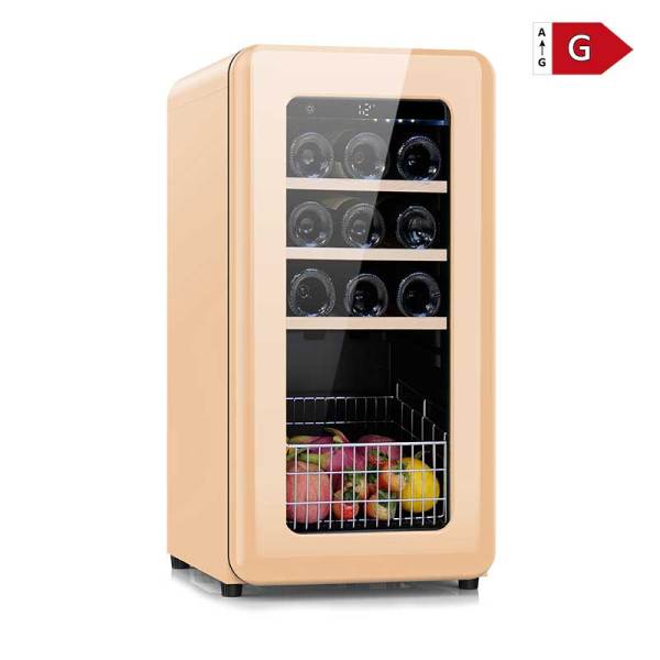 Josué | Mini refrigerador de vinho e cerveja de 14'' (ZS-A48)