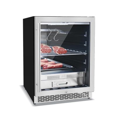 Josoo | 23.5'' 110L Single Zone Inverter Compressor Beef Dry Age Fridge Building at Home (ZS-A145N)