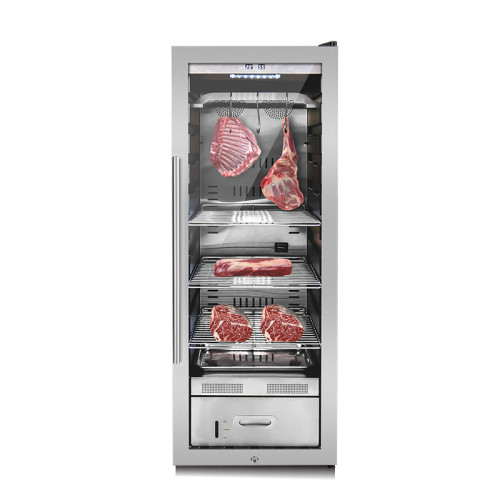 Josoo | 19.3'' 172L Curing Fridge For Meat Fish Beef Dry Age Refrigerador UVC for Home (ZS-A200N)