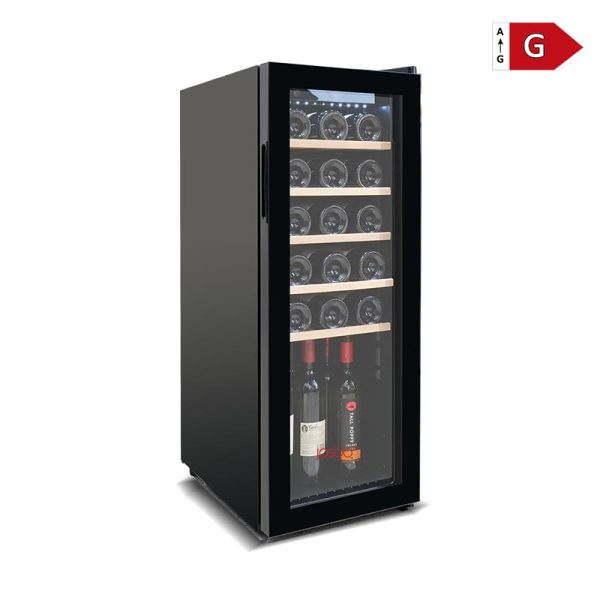 Josué | Adega independente para vinhos com 21 garrafas e 15 armários de armazenamento para refrigeradores de vinho (ZS-A55)