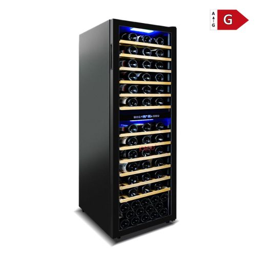 Premium Dual-Zone Wine Fridge with 242L Automatic Defrost - Manufactured by Josoo Wine Cooler Co.