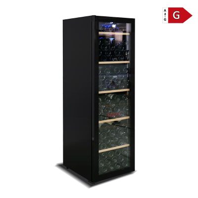 Contract Manufacturer Single Wine Cooler 248L Tall Narrow Refrigerator with 19" Width, 133 Bottle
