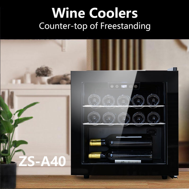 14 Bottles Countertop Wine Refrigerator