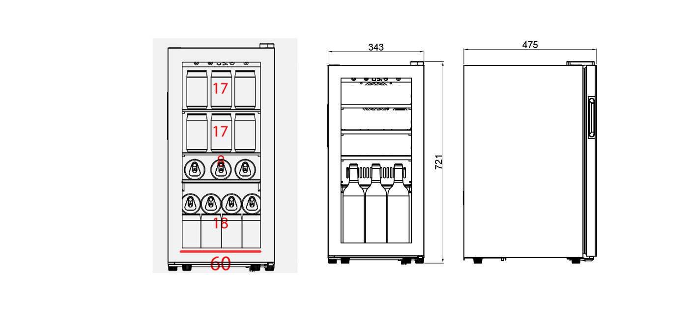 Wholesale Beverage Cooler