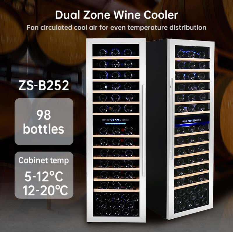 Dual-Zone Wine Fridge