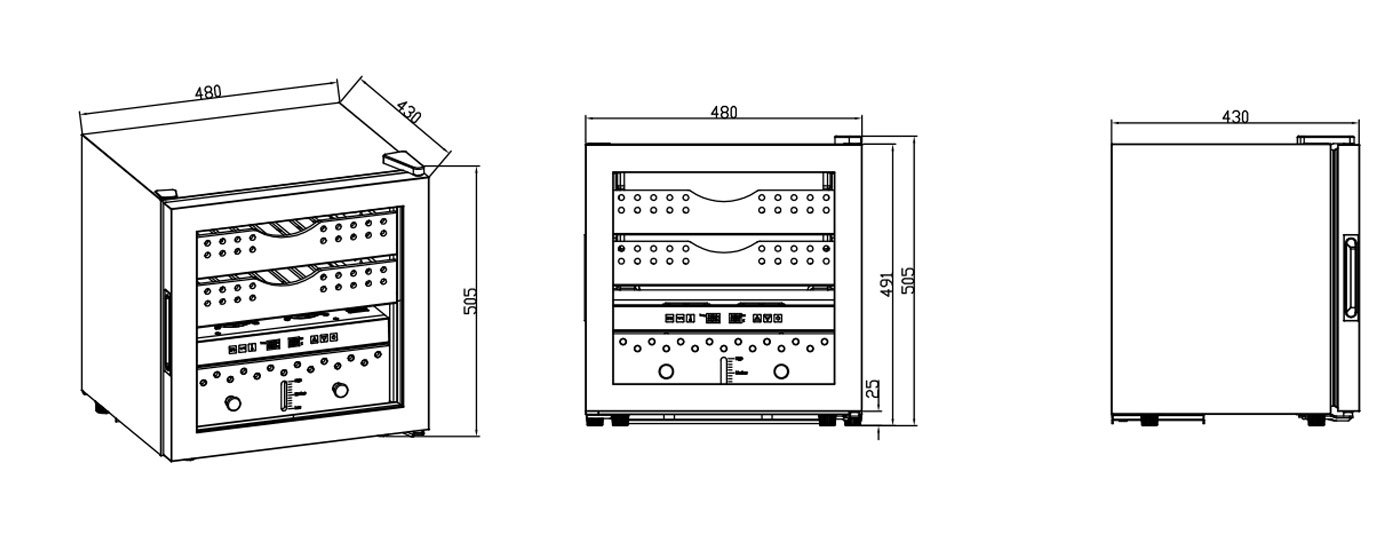 Supply Electric Cigar Humidor