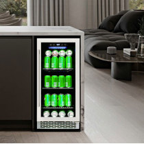 Smart Beverage Cooler Brand OEM Outdoor Storage Beer Drink Cooler with Chrome Shelf and SS Door