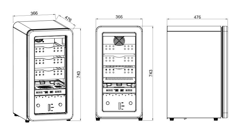 Supply Electric Cigar Humidor