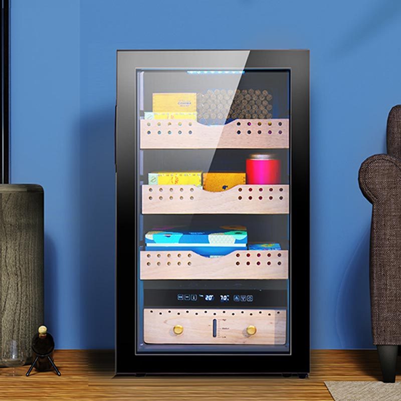 Wholesale Climate Controlled Cigar Humidor ZSA86X For Cigar Storage