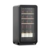 45L Wine Cooler Single Zone Retro Black Ideal Use for Ice Bars - Custom Refrigerator for Business