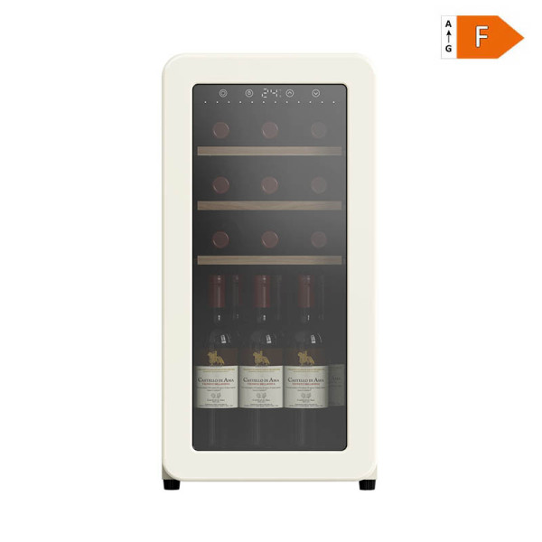 18-Bottle Wine Fridge Freestanding and 45L Capacity: Elegant and Compressor Efficient Cooling