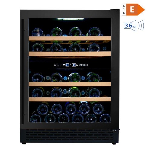 Wholesale Built-Under Dual Zone Small Wine Cellar ZS-B145 for Win Storage with E class 36Db