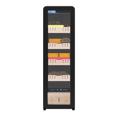 Wholesale Retro Cigar Humidors Cabinet with  different colors ZS-A78X for Cigar Storage