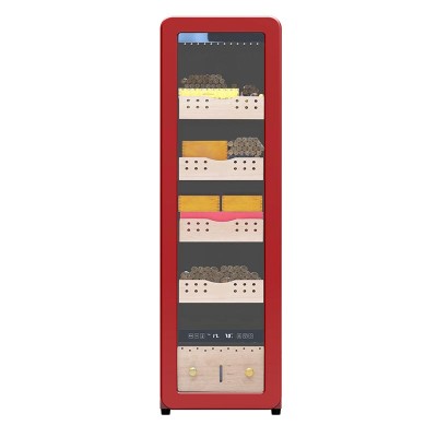 Wholesale Retro Cigar Humidors Cabinet with  different colors ZS-A78X for Cigar Storage