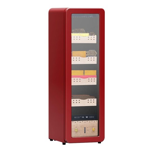 Wholesale Retro Cigar Humidors Cabinet with  different colors ZS-A78X for Cigar Storage