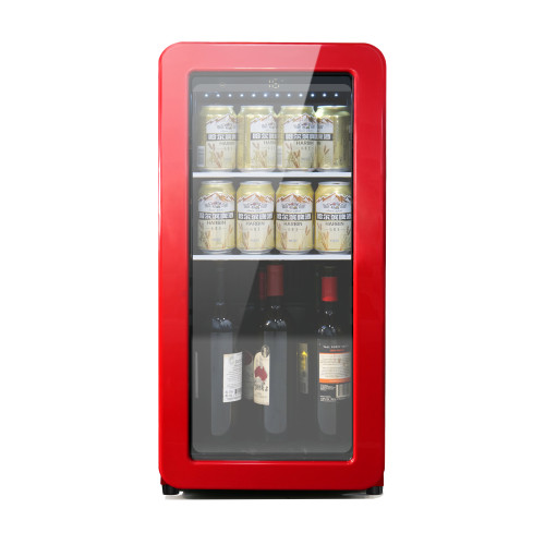 Wholesale 14" Free Standing Beverage Center Fridge Drinks Cabinet Refrigerator for Wine Storage