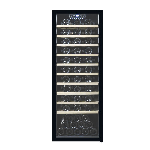 Order A Wine Cellar And Get A Free Sample 85 Bottles Thermoelectric Wine Cooler ZS-A200 with Plastic Frame Door for Bar