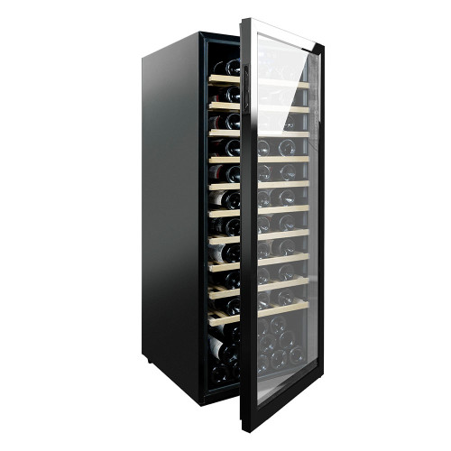 Order A Wine Cellar And Get A Free Sample 85 Bottles Thermoelectric Wine Cooler ZS-A200 with Plastic Frame Door for Bar