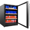 Josoo Customize Built-in Installation Beer Cooler ZS-A145P for Beer Storage Refrigerator with Glass Rack and SS Door