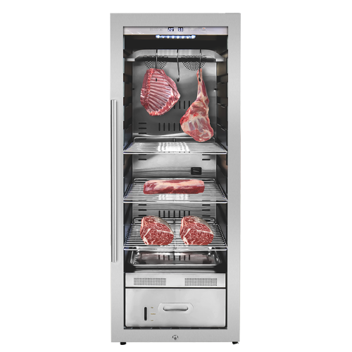 Josoo | 19.3'' 172L Curing Fridge For Meat Fish Beef Dry Age Refrigerador UVC for Home (ZS-A200N)