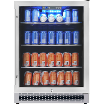 Single Zone Fridge Cabinet Convenience Store Beer Coolers ZS-A150P Beer Chiller Refrigerator With Glass Rack for Outdoor