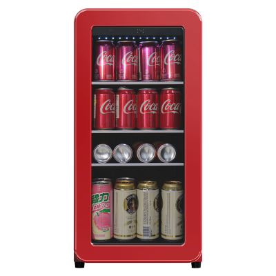 Wholesale 14" Free Standing Beverage Center Fridge Drinks Cabinet Refrigerator for Wine Storage