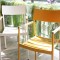Garden Chair For Outdoor Coffee Shop Modern Aluminum Stackable Design Furniture