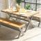 Garden Table Indoor And Outdoor Restaurant Furniture Modern Design Dining Table