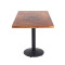 Iron Tube Table Base For Restaurant Wood Table Coffee Shop Round Metal Table Leg