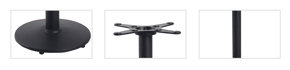 iron tube table base