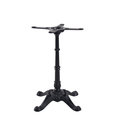 Base de table en acier rétro durable pour la jambe en métal de haute qualité de dessus de table en bois