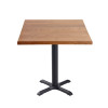 Wholesale Wooden Restaurant Table Tops Coffee Shop Furniture Solid Wood Table Top
