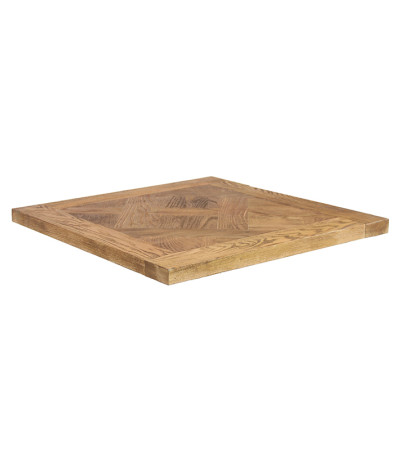 Mesa de epoxi Fabricante de madera de fresno Restaurante moderno Mesa de comedor con tapa de madera