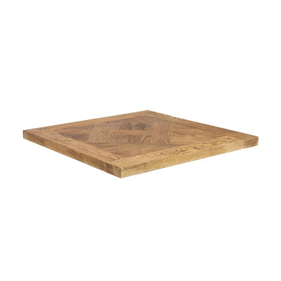 Dessus de table époxy Fabricant de bois de frêne Restaurant moderne Table à manger en bois