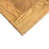 الايبوكسي الجدول الأعلى خشب الرماد الصانع مطعم حديث طاولة طعام خشبية أعلى
