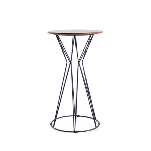 Modern Round Solid Wood Table Top For Cafe & Restaurant Wooden Table Walnut Wood