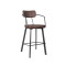 Indoor Tavern Vintage Bistro Chair Restaurant Industrial Height Luxury Bar Chair