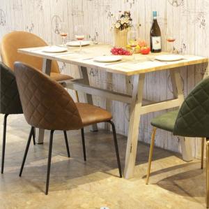 Meubles de restaurant longue table à manger meubles de maison salle à manger table en bois