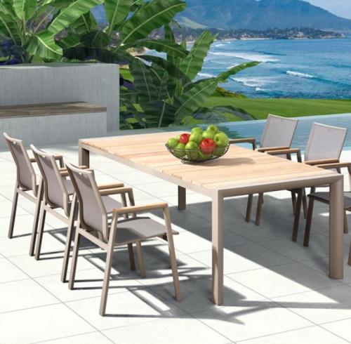 Factores a considerar en el material de los muebles de exterior