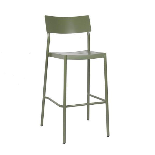 High Bar Chair Retro Metal design Customization Chairs For Bar, Patio And Outdoor Restaurant