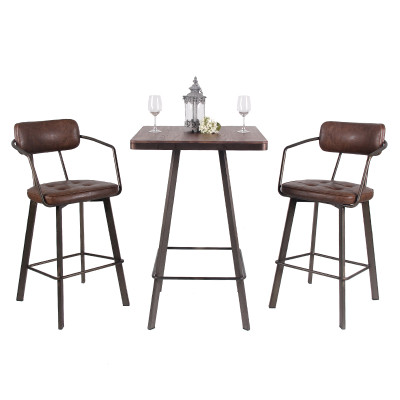 Commercial Indoor Bar Furniture High Bar Table For Restaurant And Bar Customization Table