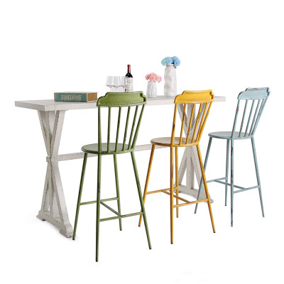 Bar Furniture Long Side Table High Design Aluminum Material Modern Style Bar Table