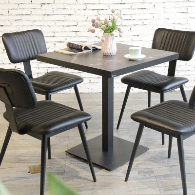 Juegos de mesa y silla Juego de muebles duraderos Muebles para restaurantes y cafeterías