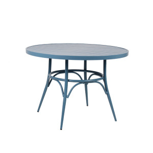 Meubles extérieurs de haute qualité pour la table ronde de luxe de grande taille de restaurants avec des chaises