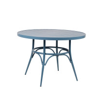 High Quality Outdoor Furniture For Restaurants Luxury Big Size Round Table With Chairs