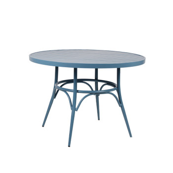 High Quality Outdoor Furniture For Restaurants Luxury Big Size Round Table With Chairs