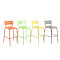 Outdoor Bar Chair Stacking High Chair Large Loading Container Bar Stool For Garden & Restaurant