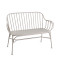 Metal Double Chair Industrial Style Household Furniture Casual Love Chair For Indoor