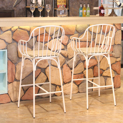 Commercial Bar Furniture Alu Bar Stool High Quality Metal Bar Chairs For Indoor Restaurant